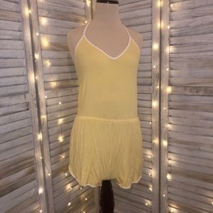 Yellow romper